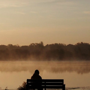 by the lake