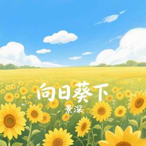 向日葵下