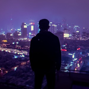 我爬上高楼顶点去眺望世界