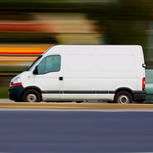 White Van In the Fast Lane