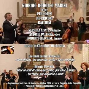 Giorgio Rodolfo Marini dirige Pergolesi, Morricone e Bacchini