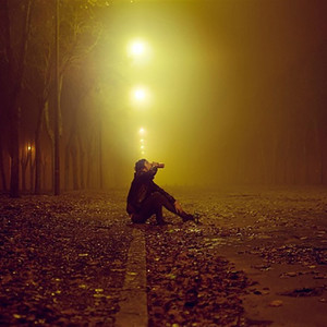 凌晨没人的夜晚