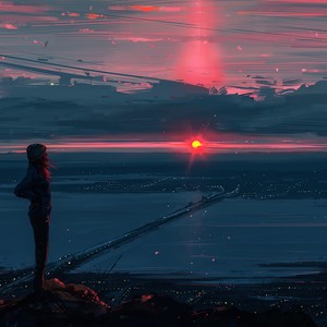 星に花、灰色の雨