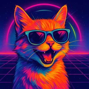 Disco Cat - Meow Number 22