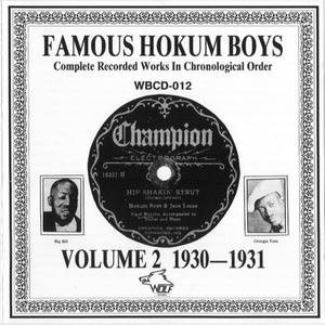 Famous Hokum Boys Volume 2 1930 - 1931