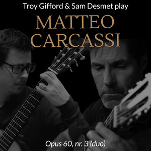 Etude No. 3, Op. 60 (Arr. for Guitar Duo by Troy Gifford) (for guitar duo)