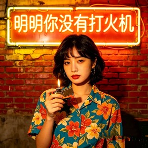 明明没有打火机