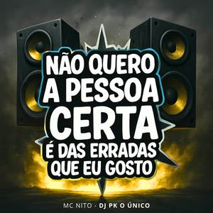 Não Quero a Pessoa Certa é das Erradas Que Eu Gosto (Explicit)