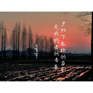 夕阳下的奔跑身影是我逝去的青春