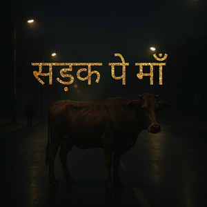 सड़क पे माँ