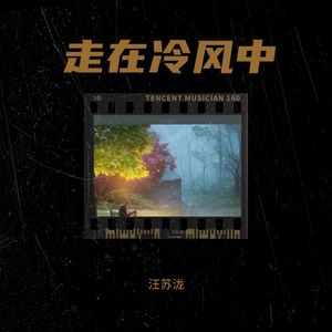 走在冷风中