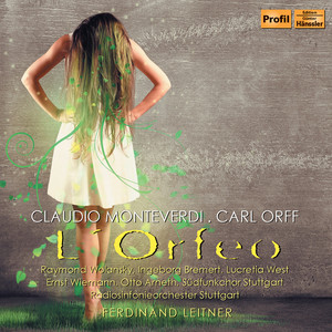 ORFF, C.: Orpheus (Wolansky, Bremert, West, Wiemann, Arneth, South German Radio Choir, Stuttgart Radio Symphony, Leitner)