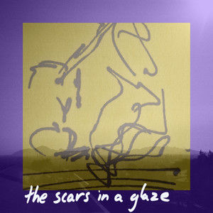 the scars in a glaze