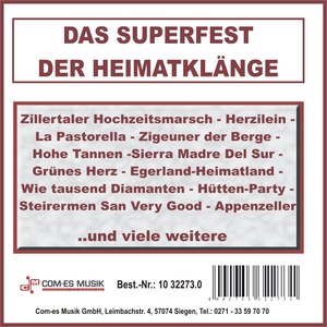 Das Superfest der Heimatklänge