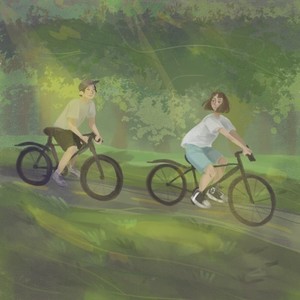 Я тебя толкаю