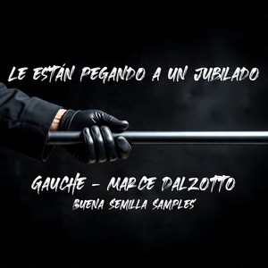 Le están pegando a un jubilado