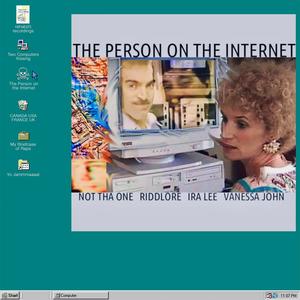 THE PERSON ON THE INTERNET (feat. Riddlore, Ira Lee & Vanessa John) (Explicit)