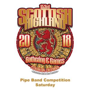 153rd Scottish Highland Gathering and Games: Pipe Band Competition (Saturday)