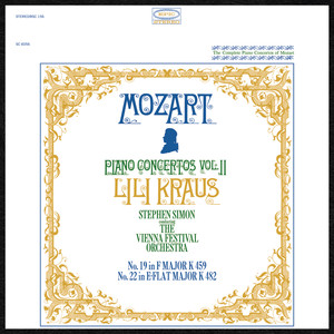 Mozart: Piano Concertos Nos. 19 & 22