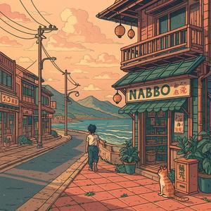 a town with an ocean view