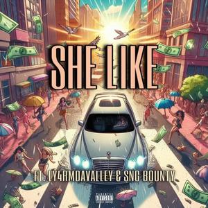 She like (feat. Ly4rmdavalley & SNG BOUNTY) (Explicit)