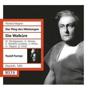 WAGNER, R.: Walküre (Die) [Opera] [Windgassen, Varnay, Nordmo-Løvberg, Hines, Töpper, Frick, Bayreuth Festival Orchestra, Kempe] [1960]