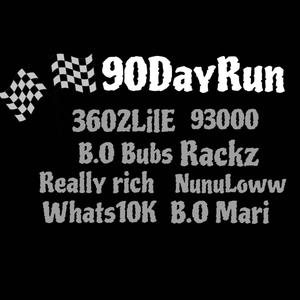 90 Day Run (feat. 93000, 3602LilE, B.O Bubba, ReallyRichDomo, B.O Mari, NunuLoww & VoRackzz) (Explicit)