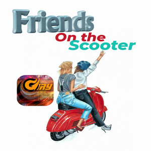 Friends on the Scooter