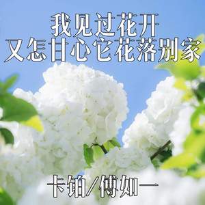 我见过花开 又怎甘心它花落别家