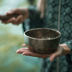 沉浸在内心安宁中