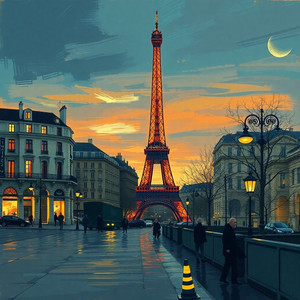 Evening in Paris