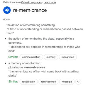 Remembrance (Explicit)