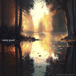 misty pond