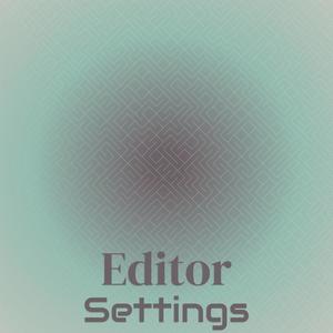 Editor Settings