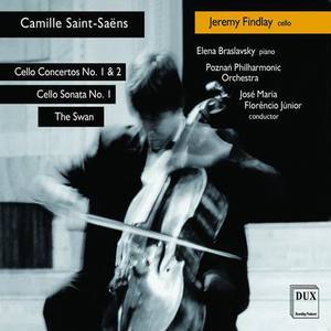 SAINT-SAËNS, C.: Cello Concertos Nos. 1 and 2 / Cello Sonata No. 1 (Findlay, Braslavsky, Poznań Philharmonic, Florêncio)