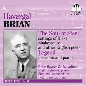 BRIAN: Songs for Baritone and Piano / Legend