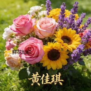 鲜花灿烂封面