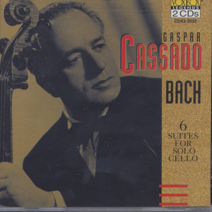 Gaspar Cassado Plays Bach Cello Suites