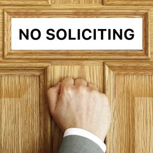 No Soliciting