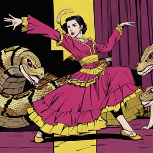 La Serpiente Cascabel Danzante