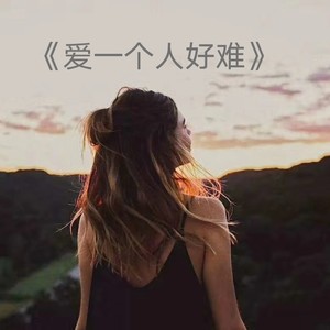 爱一个人好难