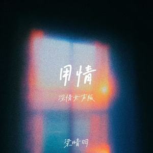 用情 (深情女声版)封面