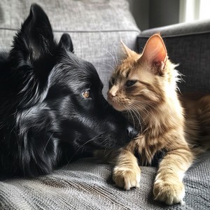 Las Mascotas Tranquilas Descansan