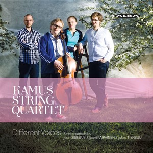 Different Voices: String Quartets Sibelius, Kaipainen & Tiensuu