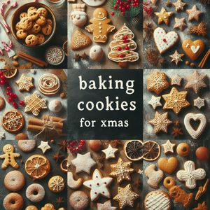 Baking Cookies For Xmas