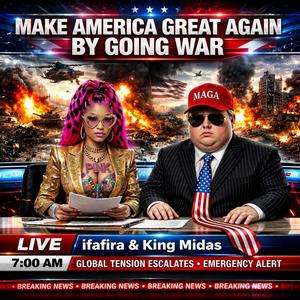 MAKE AMERICA GREAT AGAIN BY GOING WAR
