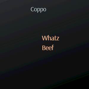 Whatz Beef (Explicit)