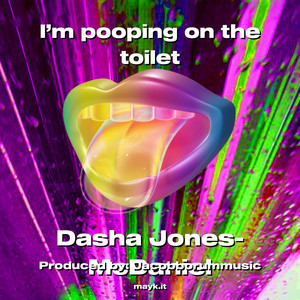 I’m pooping on the toilet