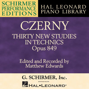 Czerny: Thirty New Studies In Technics, Op. 849