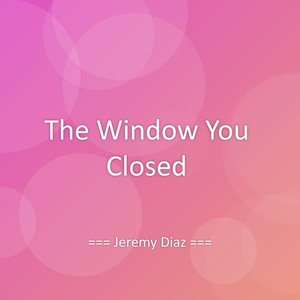 The Window You Closed